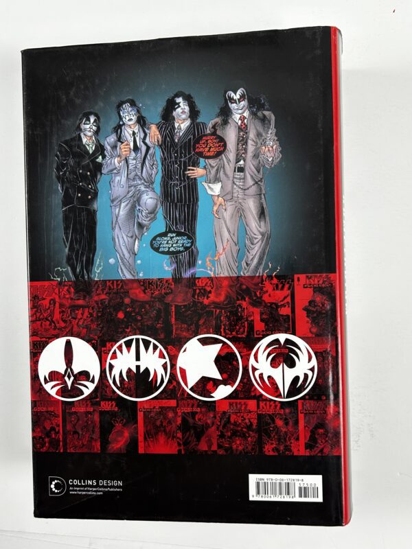 Kiss Kompendium Comic Graphic Novel Hardcover Book Marvel Blood Psycho