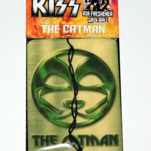 KISS Band Catman Green Apple Air Freshener 2016 Sealed Eric Singer Peter Criss