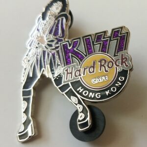 KISS Band Hard Rock Café Pin Badge PAUL STANLEY Dynasty Hong Kong 2006 LE 300