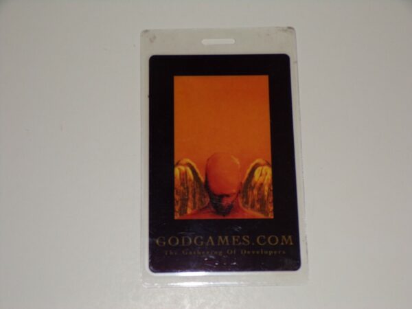 KISS Band Laminate VIP Backstage Pass GodGames Psycho Circus Concert Tour 1998 - Image 3