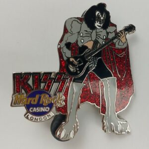 KISS Band Hard Rock Café Pin Badge Gene Simmons Dynasty London 2006 LE 150