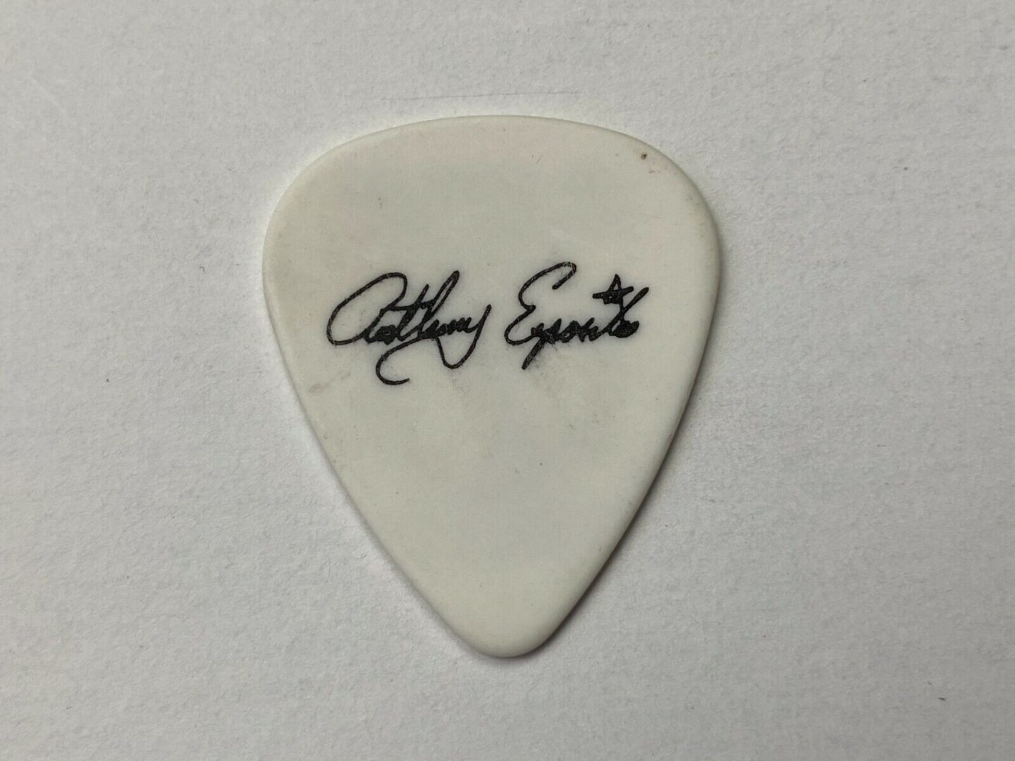 KISS Band Guitar Pick Ace Frehley Solo ANTHONY ESPOSITO Anomaly 2014 ...