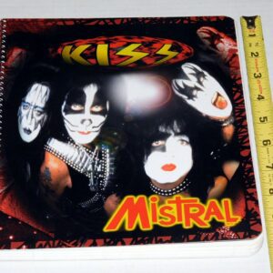 KISS Band Reunion Tour 1997 Spiral Notebook Mistral Official UNUSED Polygram