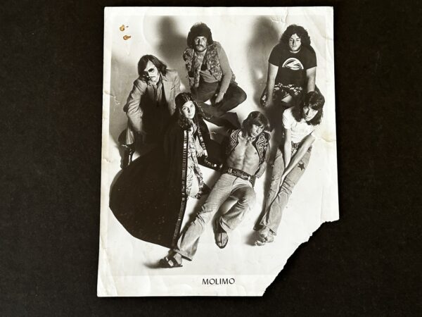 KISS Ace Frehley Molimo pre-Kiss band 1971 Publicity Press Promo Photo -- formerly owned by Ace Frehley -- pre Aucoin