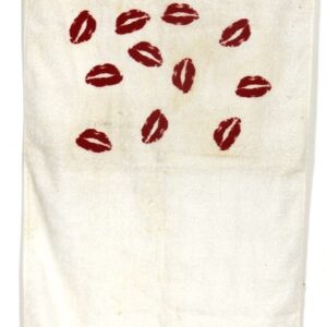 KISS Hotter Than Hell Tour Winterland Ballroom San Francisco, CA Jan 31 1975 Bill Graham Promoter Promo Towel -- formerly owned Lydia Criss -- Aucoin era