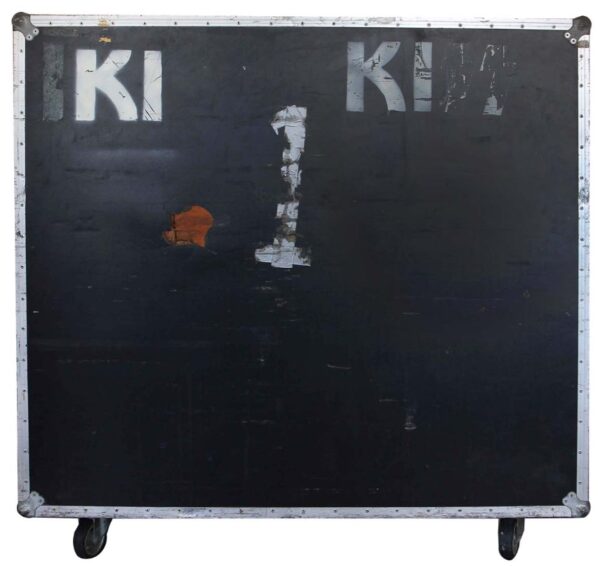 KISS Vintage 1974-1976 Concert Tours Original Flight Road Case #1 that held the Original 4FT Kiss Stage Logo Aucoin Era - Image 7