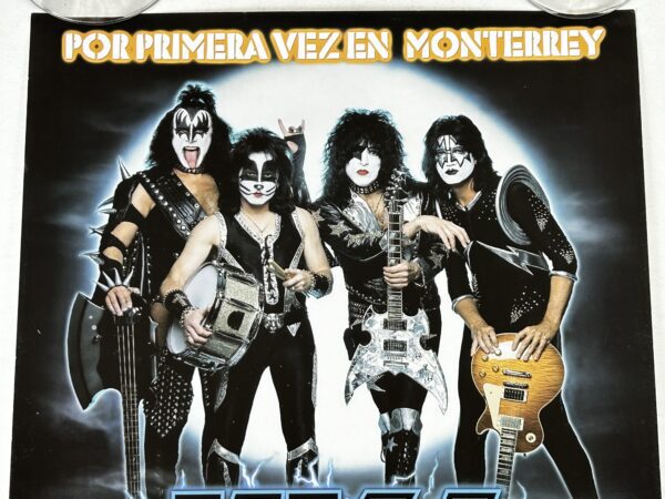 Kiss Concert Poster Rock The Nation Tour 2004 Monterrey Mexico Gene Simmons - Image 2