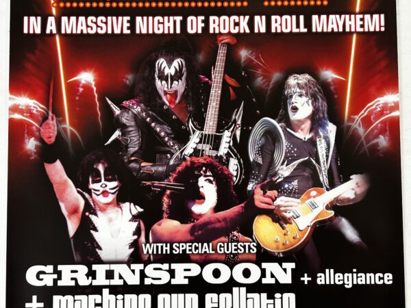 Kiss Concert Poster Rock The Nation Tour WACA Australia May 8 2004 Simmons - Image 4