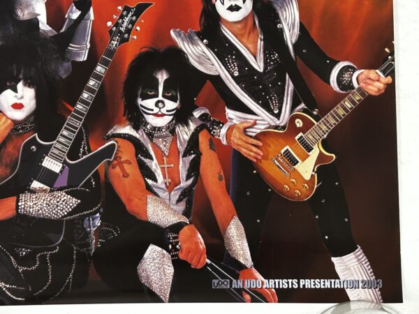 Kiss Concert Poster Tokyo Japan Japanese World Domination Tour 2003 UDO - Image 3