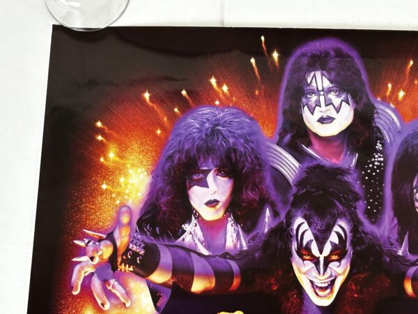 Kiss Concert Poster Rock The Nation 2004 World Tour Gene Paul Eric Tommy - Image 2