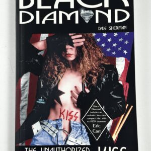 KISS Black Diamond Book Dale Sherman Matte Cover 1997 w/ ERIC CARR Interview CD