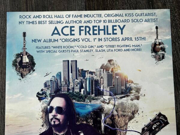 ACE FREHLEY Origins Vol 1 Promo Concert Poster 11x17 2016 Tour - Image 2