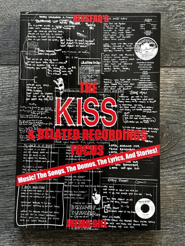 THE KISS & RELATED RECORDINGS FOCUS Softcover Book Julian Gill 2004