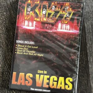 KISS DVD Live In Las Vegas 1999 Concert SEALED 2005 Gene Ace Paul Peter