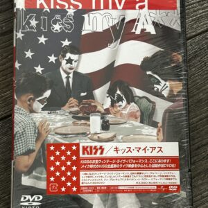 KISS DVD Kiss My Ass Japan Japanese Version w/ Obi Hype Sticker SEALED 2004