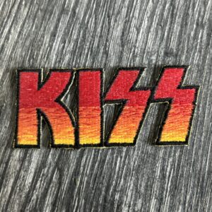 KISS PATCH 1970's Sunburst Logo Farewell Concert Tour 2000 Vintage Kiss UNUSED