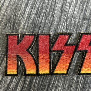 KISS PATCH 1970's Sunburst Logo 2007 Gene Simmons Paul Vintage Kiss UNUSED