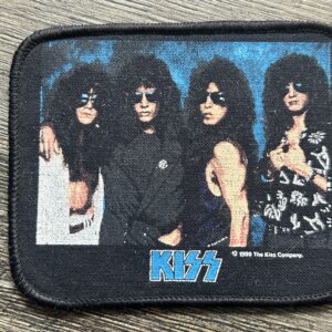 KISS PATCH Hot In The Shade Group Pose Eric Carr Kulick Vintage Kiss 1989 UNUSED