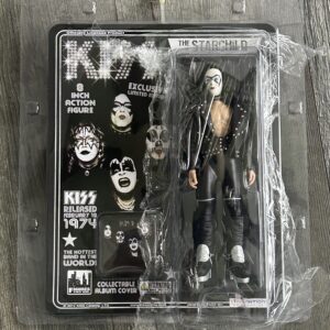 KISS Action Figure 8" Debut Album Paul Stanley Bandit Variant 2012 Vintage Kiss