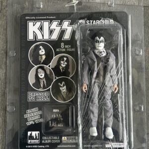 KISS Action Figure 8" Dressed To Kill Gene Simmons Variant Misprint Paul Package