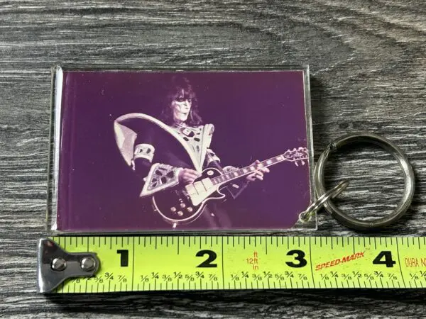 KISS KEYCHAIN Dynasty Concert Tour MSG NY Ace Frehley Vintage Kiss Aucoin Era