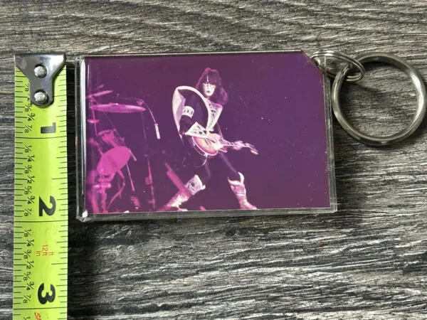 KISS KEYCHAIN Dynasty Concert Tour MSG NY Ace Frehley Vintage Kiss Aucoin Era - Image 2