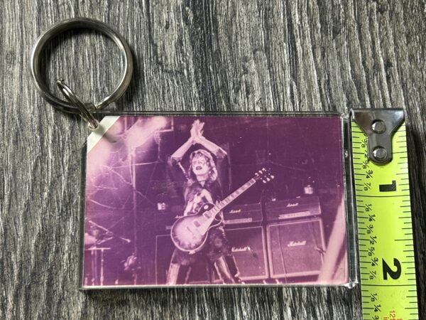 KISS KEYCHAIN Unmasked Palladium Academy Of Music Ace Frehley Vintage Aucoin Era - Image 2