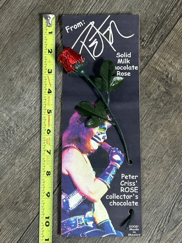 KISS Peter Criss Beth Alive 2 Chocolate Rose Novelty Custom 2000 Vintage Kiss