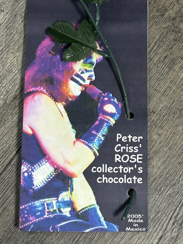 KISS Peter Criss Beth Alive 2 Chocolate Rose Novelty Custom 2000 Vintage Kiss - Image 4