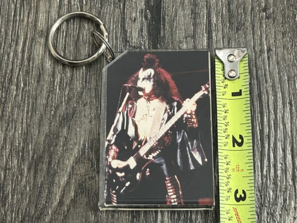 KISS KEYCHAIN Gene Simmons Alive 2 Tour Creatures Concert Tour Vintage Kiss