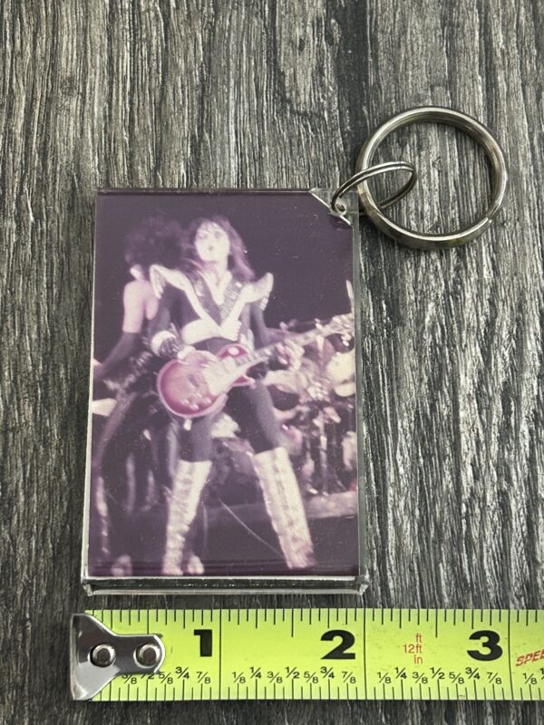 KISS KEYCHAIN Ace Frehley Stanley Alive 2 Rock Roll Over Vintage Kiss Aucoin Era - Image 2