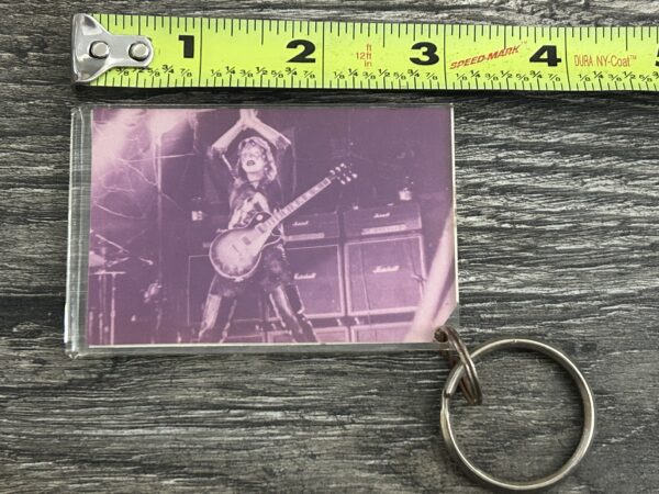 KISS KEYCHAIN Ace Frehley Academy Of Music Unmasked Palladium Vintage Aucoin Era