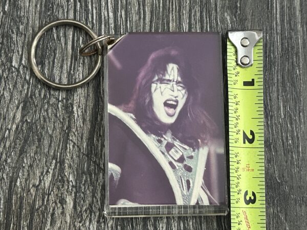 KISS KEYCHAIN Ace Frehley Academy Of Music Unmasked Palladium Vintage Aucoin Era - Image 2