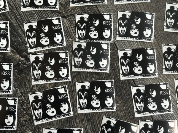 KISS Creatures Of The Night Stamp 41pc Lot Pen Pal Envelope 1980's Vintage Kiss - Image 2