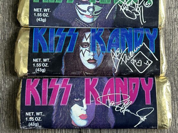 KISS Kandy Chocolate Bar Solo Album Faces Custom Wrapper Set 2000 Vintage Kiss - Image 3