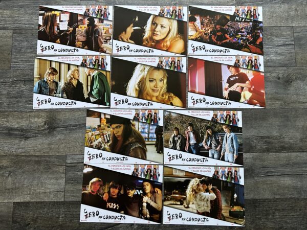 Kiss DETROIT ROCK CITY Movie Lobby Card Set Shannon Tweed South America Vintage Kiss