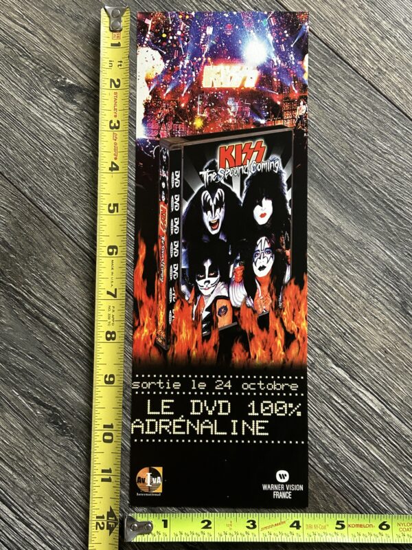 KISS Ad Advert Reunion Tour The Second Coming DVD France 1999 Vintage Kiss