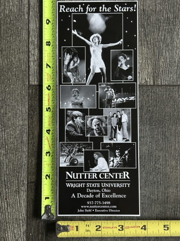 KISS Ad Advert Nutter Center Ohio Farewell Concert Tour 2000 USA Vintage Kiss