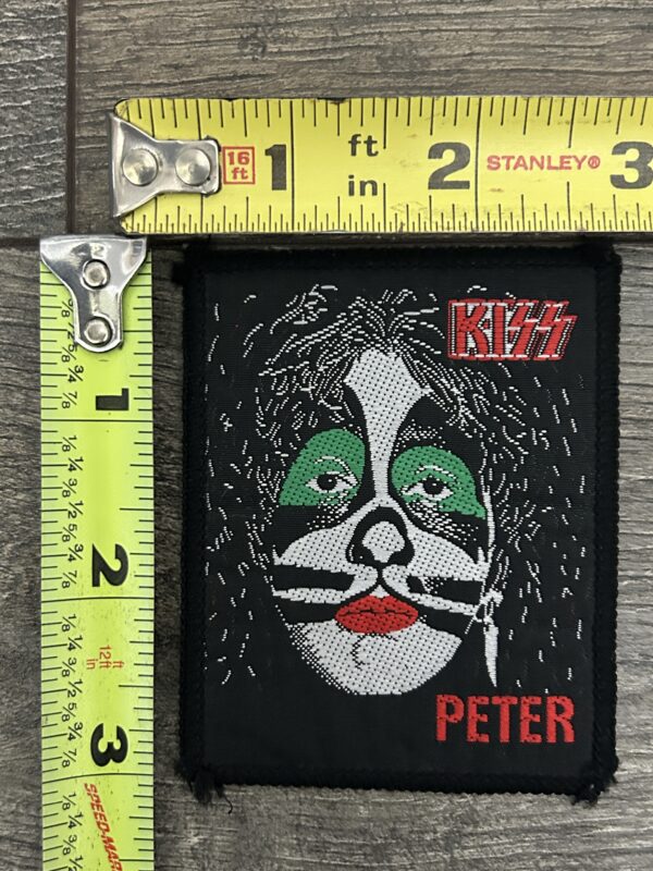 KISS PATCH Dynasty Album Peter Criss Face UNUSED Vintage Kiss