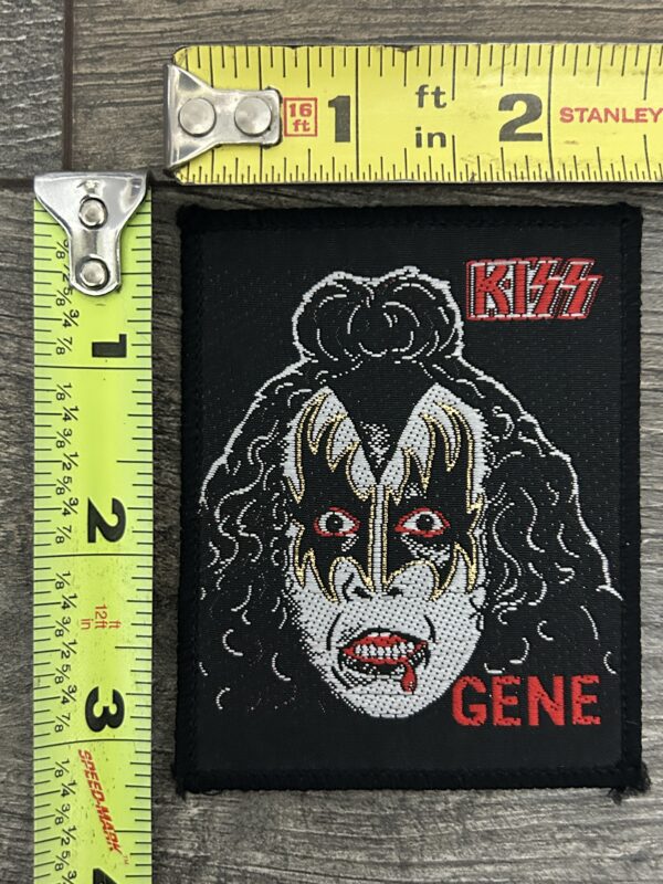 KISS PATCH Dynasty Album Gene Simmons Face UNUSED Vintage Kiss A