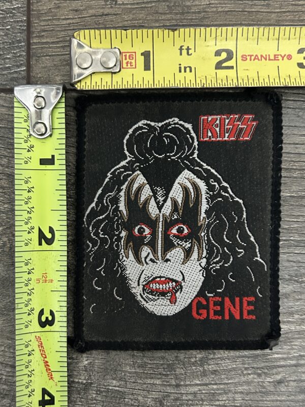 KISS PATCH Dynasty Album Gene Simmons Face UNUSED Vintage Kiss B