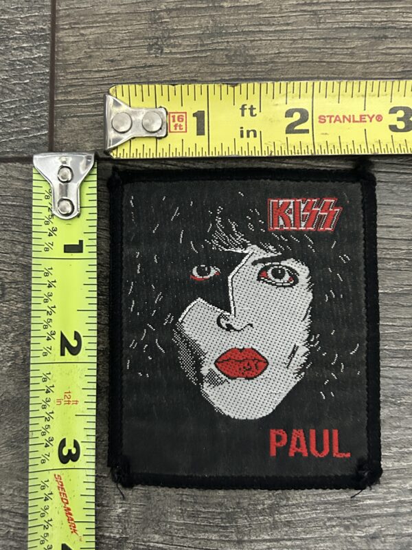 KISS PATCH Dynasty Album Paul Stanley Face UNUSED Vintage Kiss B