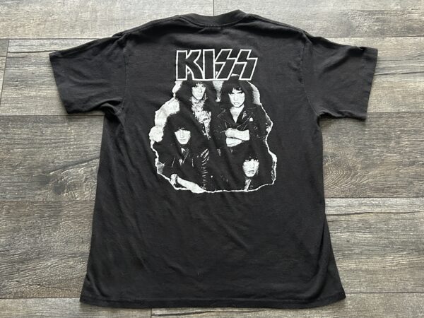 KISS Vintage T-Shirt Crazy Nights Creatures Of The Night Vintage Kiss Eric Carr - Image 4