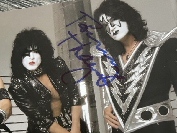 KISS Band Signed Autograph Photo OFFICIAL Meet Greet Alive 35 Concert Tour 2009 - Image 4