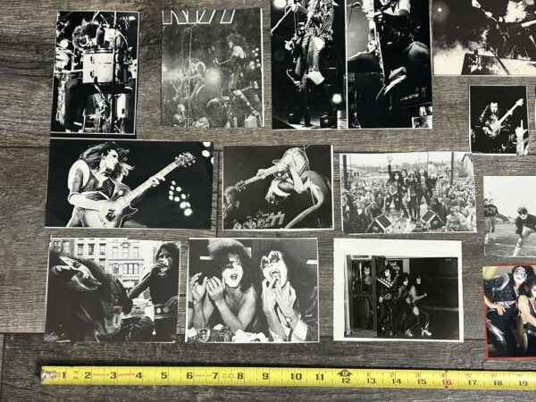 KISS Photo Clippings Dressed Kill Alive 60pc Lot Japan Vintage Kiss Aucoin - Image 2