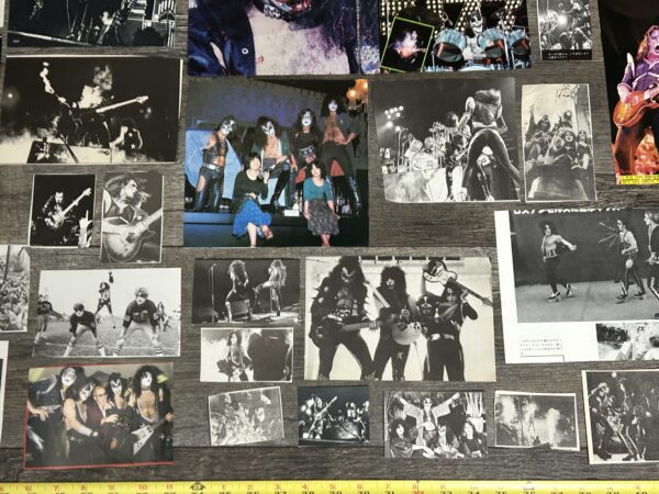 KISS Photo Clippings Dressed Kill Alive 60pc Lot Japan Vintage Kiss Aucoin - Image 18