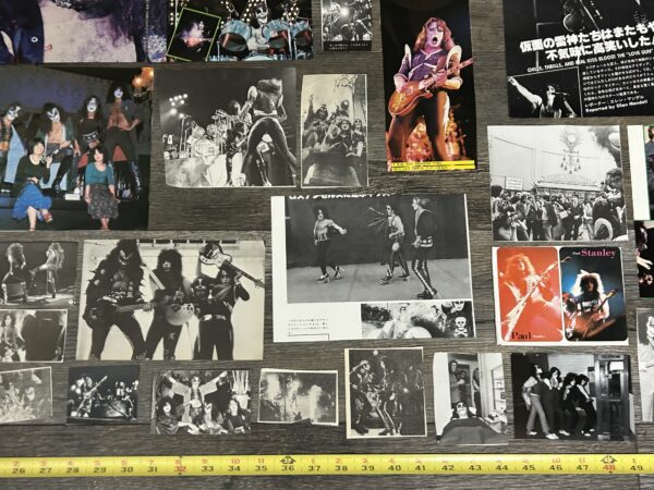 KISS Photo Clippings Dressed Kill Alive 60pc Lot Japan Vintage Kiss Aucoin - Image 17