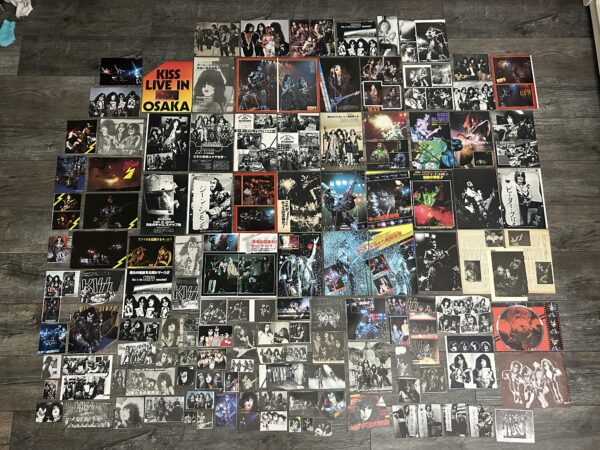 KISS Clippings Destroyer Rock And Roll Over 123pc Lot Japan Vintage Kiss Aucoin - Image 2