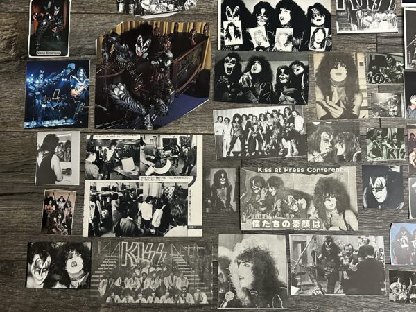 KISS Clippings Destroyer Rock And Roll Over 123pc Lot Japan Vintage Kiss Aucoin - Image 3