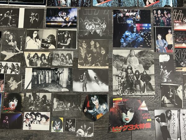 KISS Clippings Destroyer Rock And Roll Over 123pc Lot Japan Vintage Kiss Aucoin - Image 5